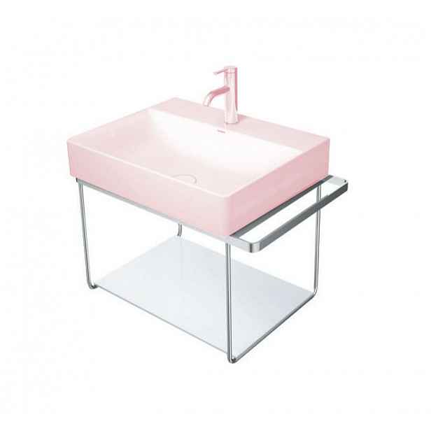Duravit DuraSquare - Kovový podstavec pro umyvadlo, chrom 0031021000