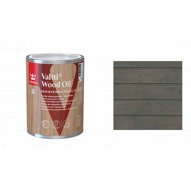 Tikkurila Valtti Wood Oil 0,9L 207A Grey Seal Rozpouštědlový Olej