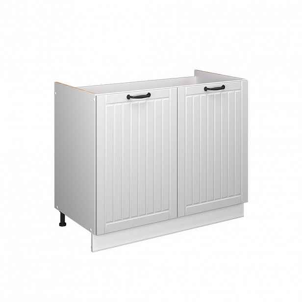 Vicco SKŘÍŇKA POD DŘEZ Fame-Line, Bílý venkovský dům/Bílá, 100 cm bez pracovní desky