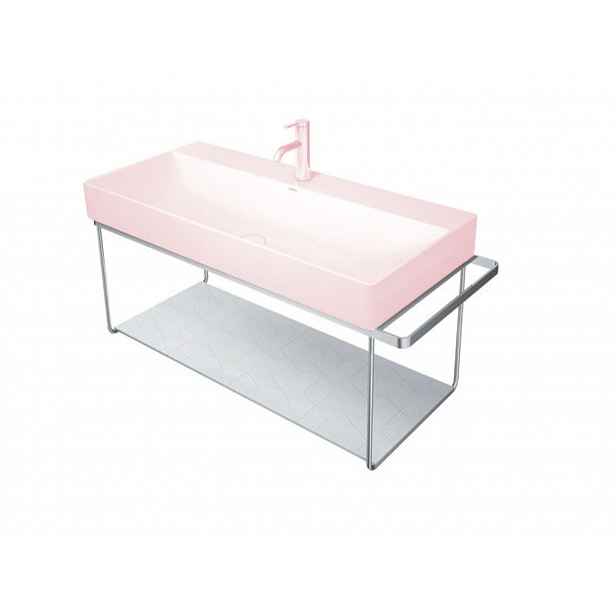 Duravit DuraSquare - Kovový podstavec pro umyvadlo, chrom 0031041000