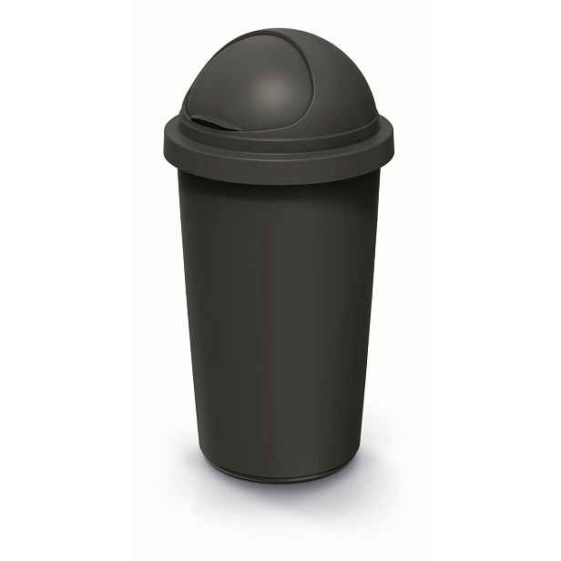 Prosperplast Odpadkový koš COMPACTO ROLL 30 L černý