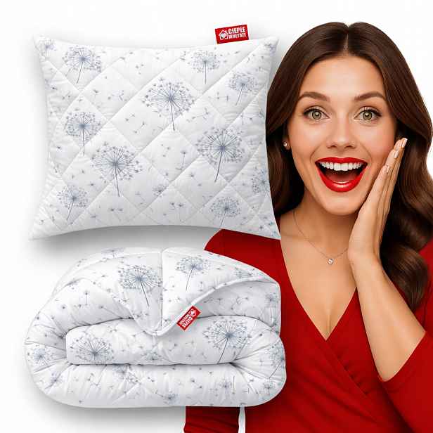 Set Přikrývka 140x200 Polštář 70x80 Antialergický Komplet Nafukovačky
