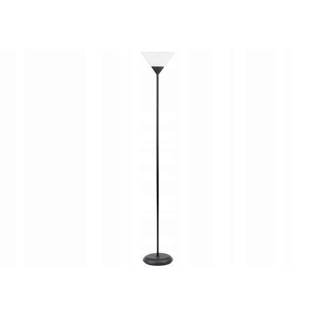 Stojací podlahová lampa Juna Černo-bílá