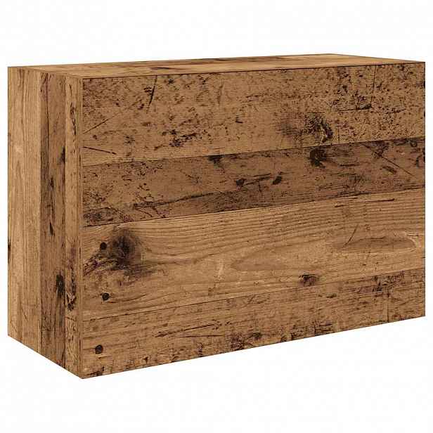 vidaXL Koupelnová nástěnná skříňka old wood 60 x 25 x 40 cm kompozit