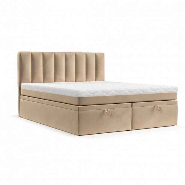 AltaBeds POSTEL BOXSPRING LUME 160/200 Béžová
