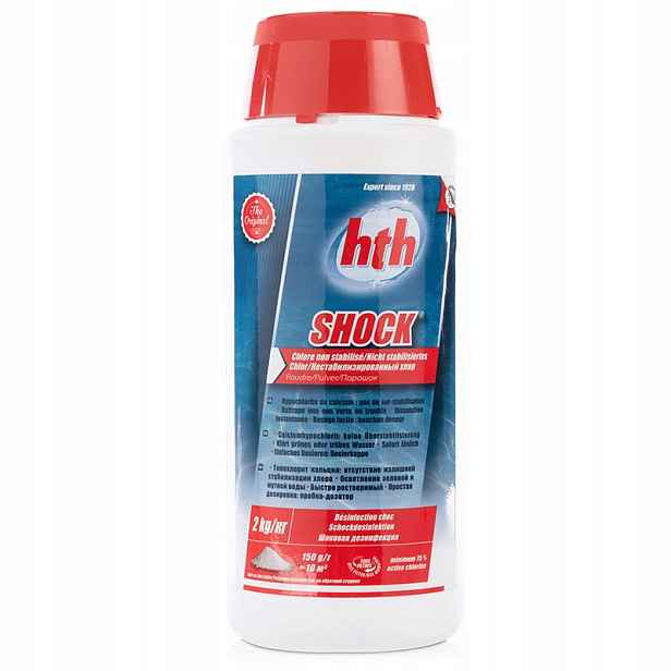Hth Spa Šokový 2kg Chlor Šok do Spa Jacuzzi Bazénu