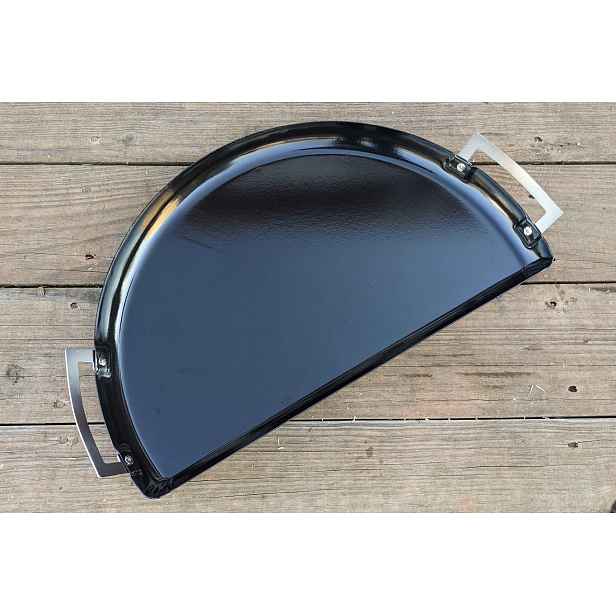SnS Grill SnS smaltovaná odkapávací miska do kotlového grilu 57 cm