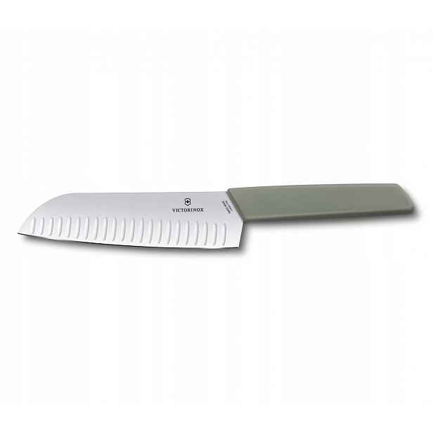 Victorinox Swiss Modern 6.9056.17K6B santoku 17 cm olivová myčka nádobí