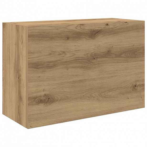 vidaXL Koupelnová nástěnná skříňka dub artisan 60x25x40 cm kompozit