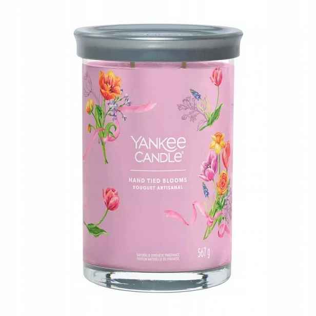 Yankee Candle Tumbler se 2 knoty Hand Tied Blooms