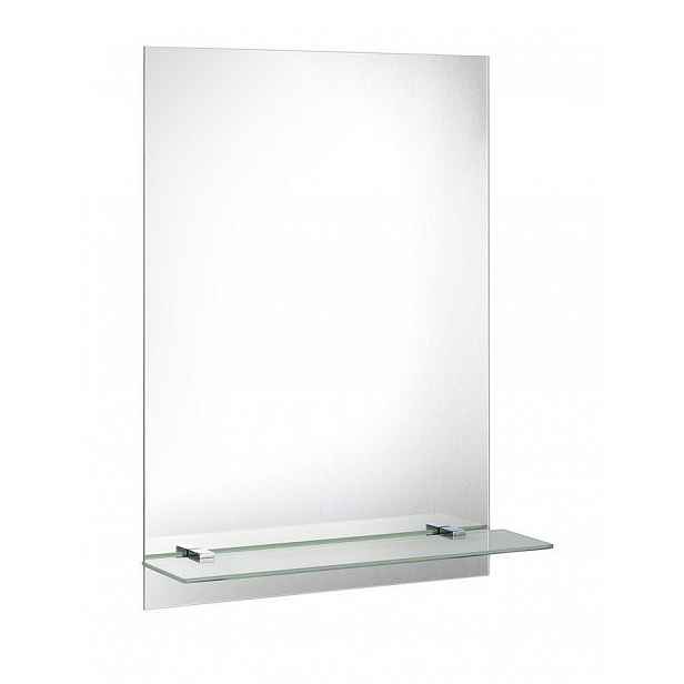 AQUALINE - Zrcadlo s policí 50x70cm, včetně závěsů 22429-01