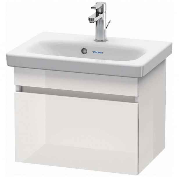 Duravit DuraStyle - Umyvadlová skříňka, 40x50x37 cm, 1 zásuvka, lesklá bílá DS630302222