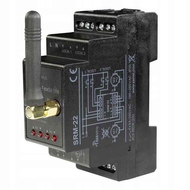 Exta Life – modulární rádiový ovladač rolet SRM-22