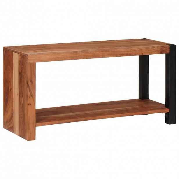vidaXL Knihovna Hnědá 80 x 30 x 40 cm Masivní akátové dřevo