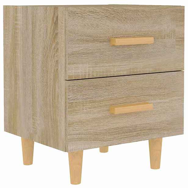vidaXL Noční stolek dub sonoma 40 x 35 x 47,5 cm