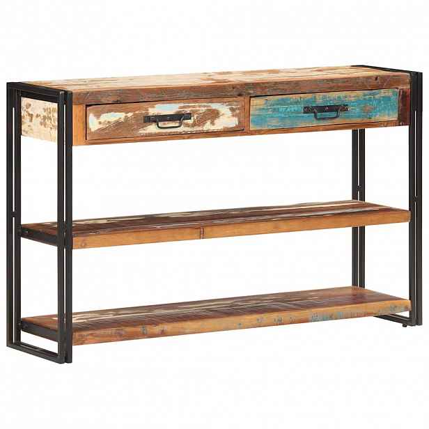 vidaXL Příborník 120 x 30 x 75 cm masivní recyklované dřevo