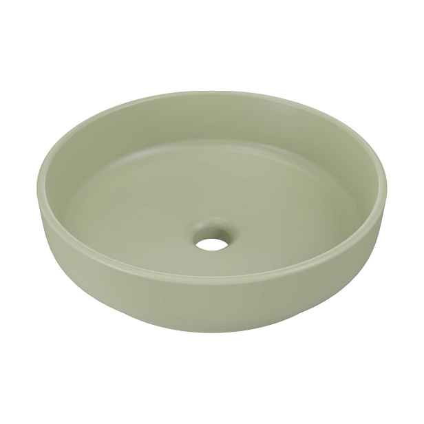 ArtCom Keramické umyvadlo RIVER 1 E-6595 | olivový mat 40 cm