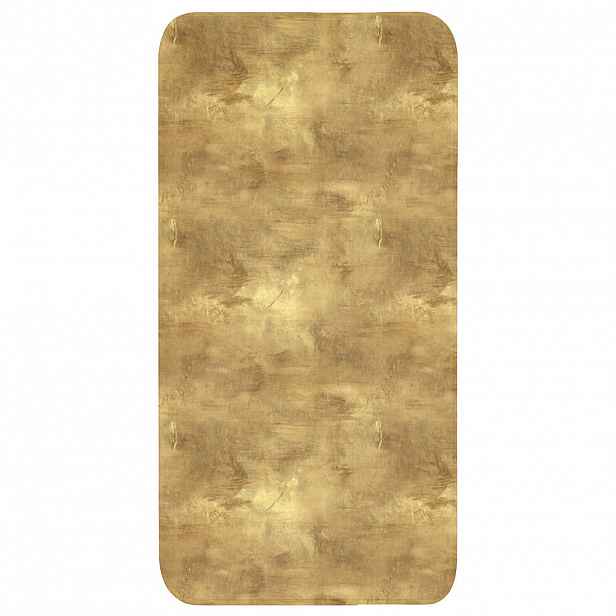 OnlyWow KOUPELNOVÁ PŘEDLOŽKA Industriální - Textura - Zlatá 60x120 cm