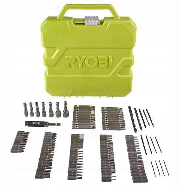 Ryobi Sada bitů a vrtáků 127ks RAK127DDSD