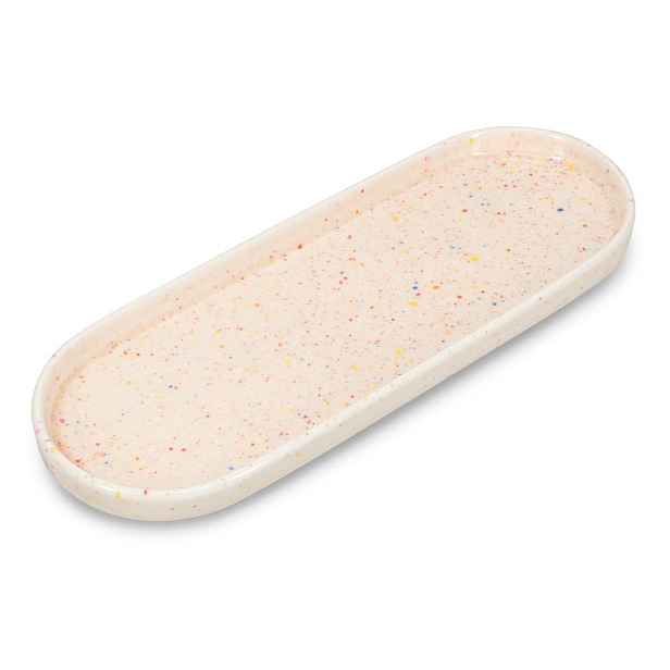 Servírovací porcelánový tác 10x28,5 cm Fika – ONA