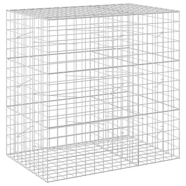 vidaXL Gabion s drátem 3,5 mm a síťkou 10x10 cm 150x100x150 cm