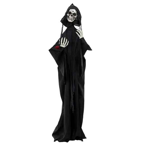 Autronic Halloweenský kostlivec HAL007 – 200 cm, LED a zvuk