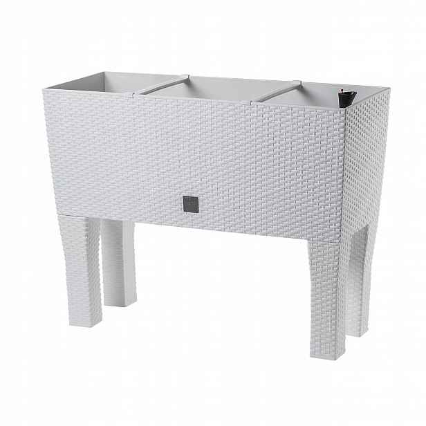 Květináč Na Nožičkách 60cm Vklad Bílý