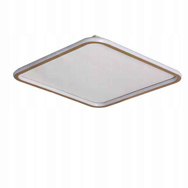 Stropní svítidlo stropní svítidlo Led bílá zlatá do ložnice čtvercová 60 cm Abruzzo