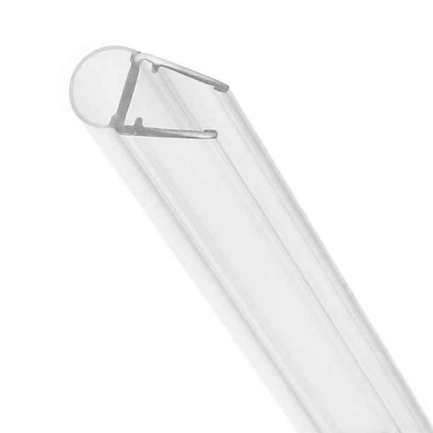 Eco produkty Svislé universální těsnění na dveře/sklo nebo dveře/stěna pro sprchové kouty; na sklo 6 - 8 mm; délka 2000 mm (23012)