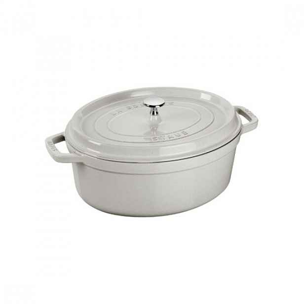 Oválný hrnec Cocotte, litinový, 23 cm/2,35 l, White Truffle - Staub