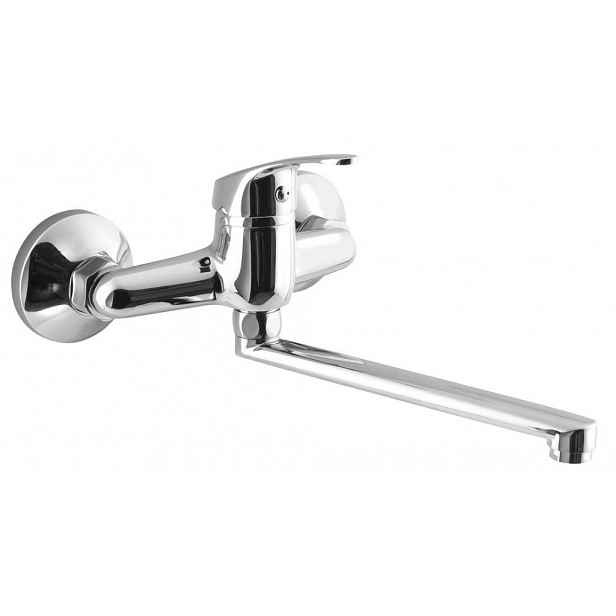 AQUALINE 35 nástěnná baterie, ramínko ploché 220, chrom 52031
