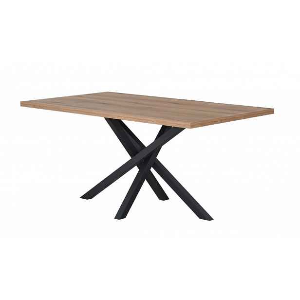 Jídelní stůl PABLO X - dub artisan 140 × 80