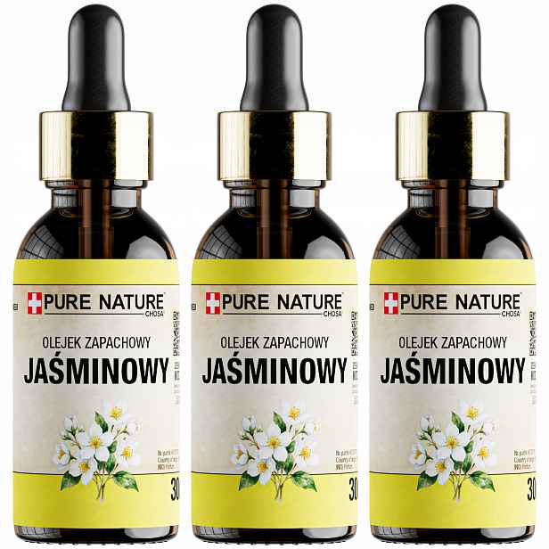 Jasmínový Olej Do Svíček Difuzéru 100% Čistý Velmi Intenzivní 3x 30 ml
