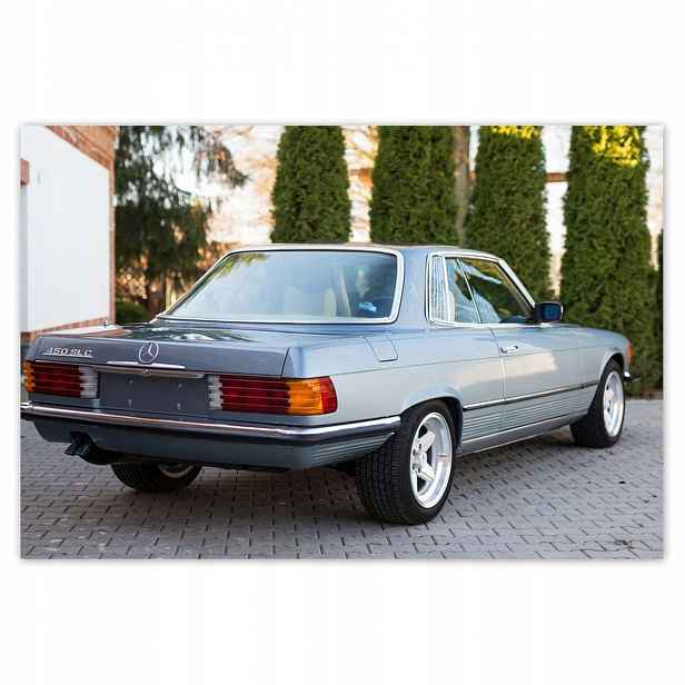 Plakáty 185x125 Mercedes 450 Slc Klasika