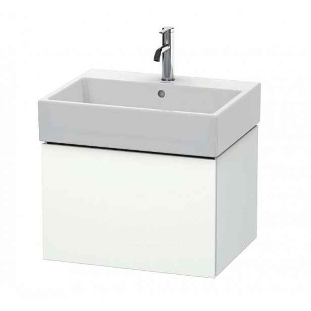 Duravit L-Cube - Umyvadlová skříňka 39x58x46 cm, 1 zásuvka, matná bílá LC617501818