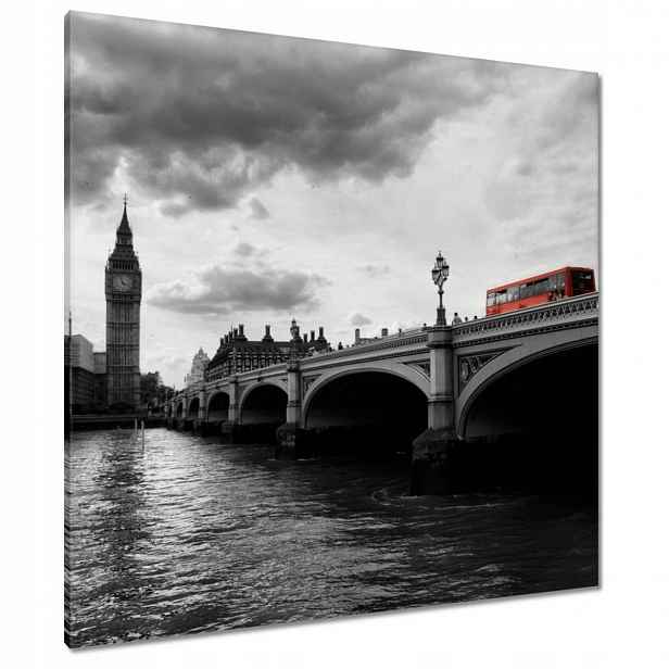 Obrazy 90x90 Big Ben Most Anglie