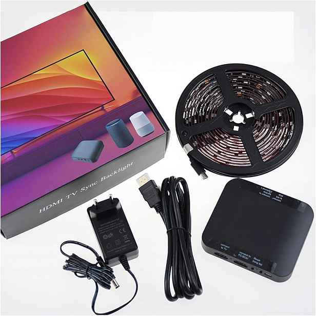 ProRock Led páska pro televizor Hdmi 2.0 (s aplikací Smart Life) 40-50"