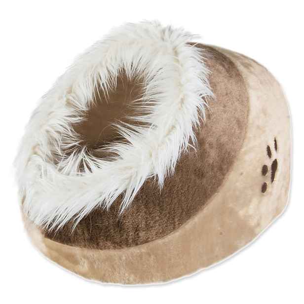 Béžová plyšová kukaň pro kočku 35x26 cm Trixie Minou – Plaček Pet Products