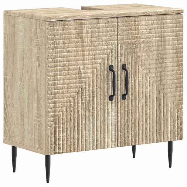 vidaXL Skříňka pod umyvadlo HAARLEM Dub sonoma 59,5 x 31,5 x 59 cm