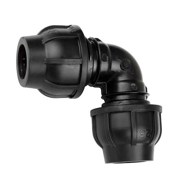 Koleno 90° svěrné Gebo PPS 32×32 mm