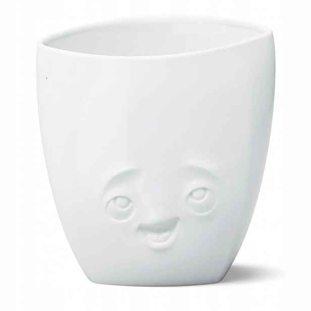 Porcelánová váza Delighted v bílém provedení, 22 cm
