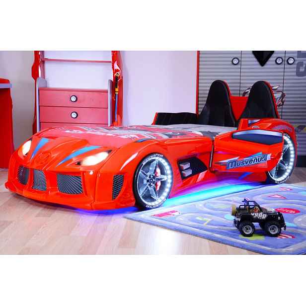 Car Bed Mnv3 - Red