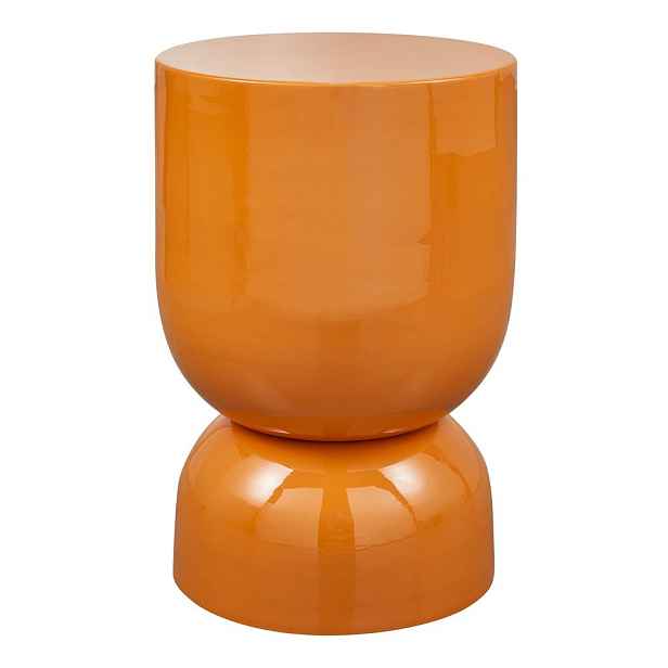 Kovový kulatý odkládací stolek ø 32 cm Hekla – WOOOD