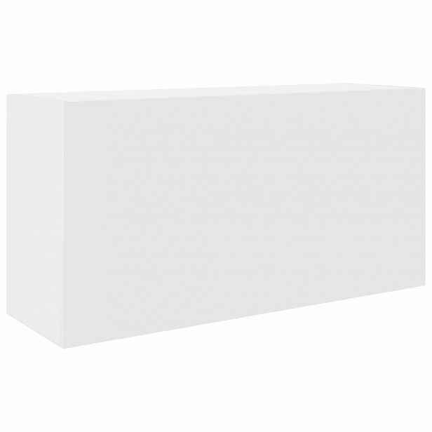 vidaXL Koupelnová nástěnná skříňka bílá 80x25x40 cm kompozitní dřevo