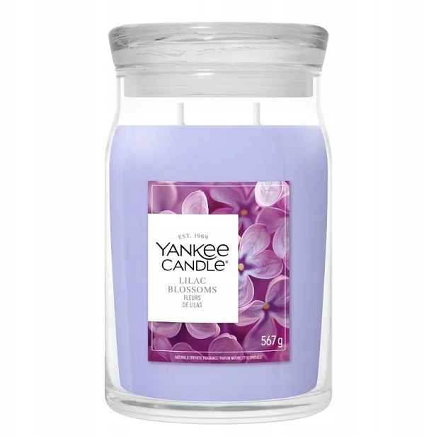 Yankee Candle Signature velká svíčka Lilac Blossoms