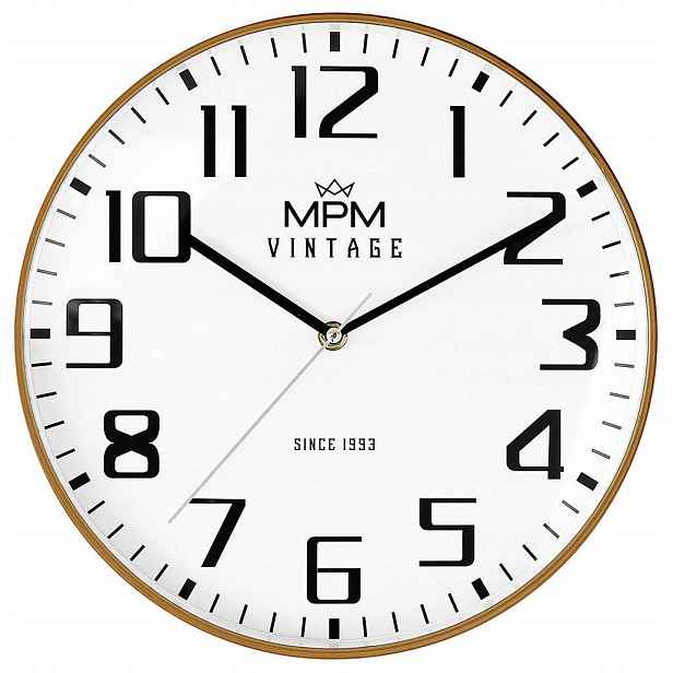 Čitelné Nástěnné Hodiny Mpm E01.4201.51 fi 30 cm