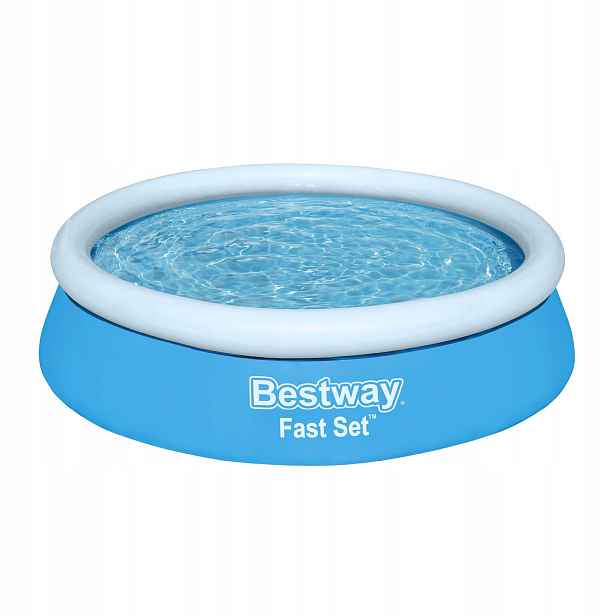 Bestway Nafukovací bazén 183 cm x 51 cm Kulatý Modrý