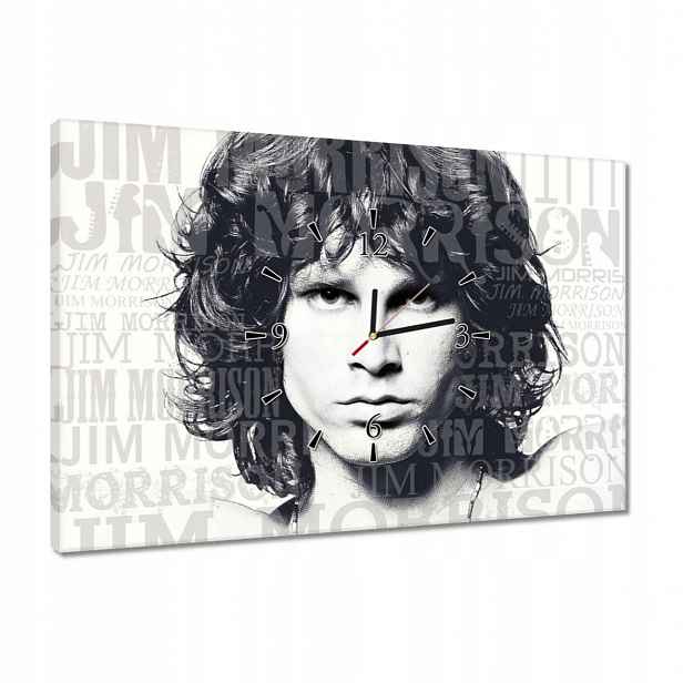 Hodiny 60x40 Jim Morrison