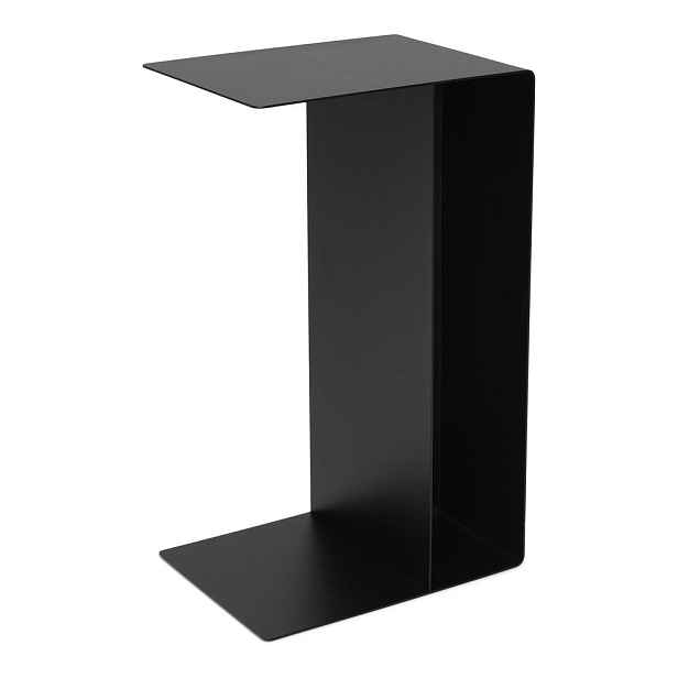 Ocelový odkládací stolek 40x30 cm Slide High – Spinder Design