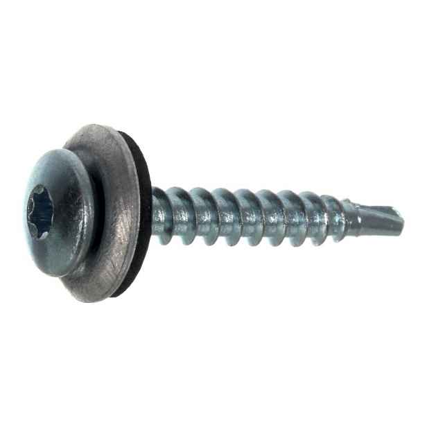 Farmářské samovrtné šrouby Torx 4,8x20 mm pozink Epdm 250 ks Ce Najder